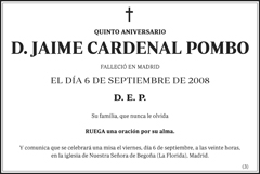 Jaime Cardenal Pombo